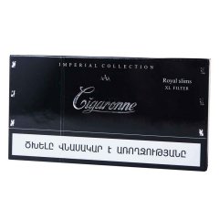 Cigaronne Royal Slims XL Black